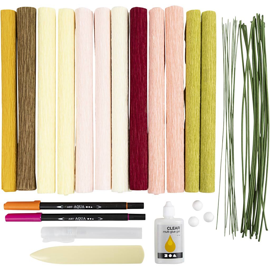 Craft Kit Crepe Paper - Bouquet