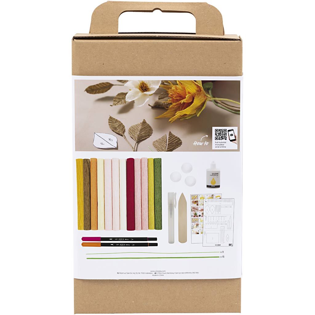 Craft Kit Crepe Paper - Bouquet