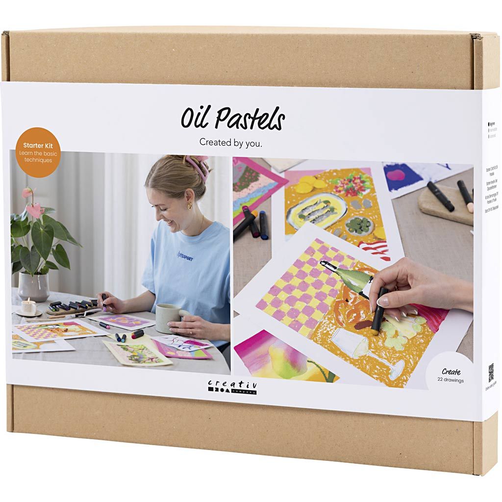 Starter Craft Kit Oil Pastels