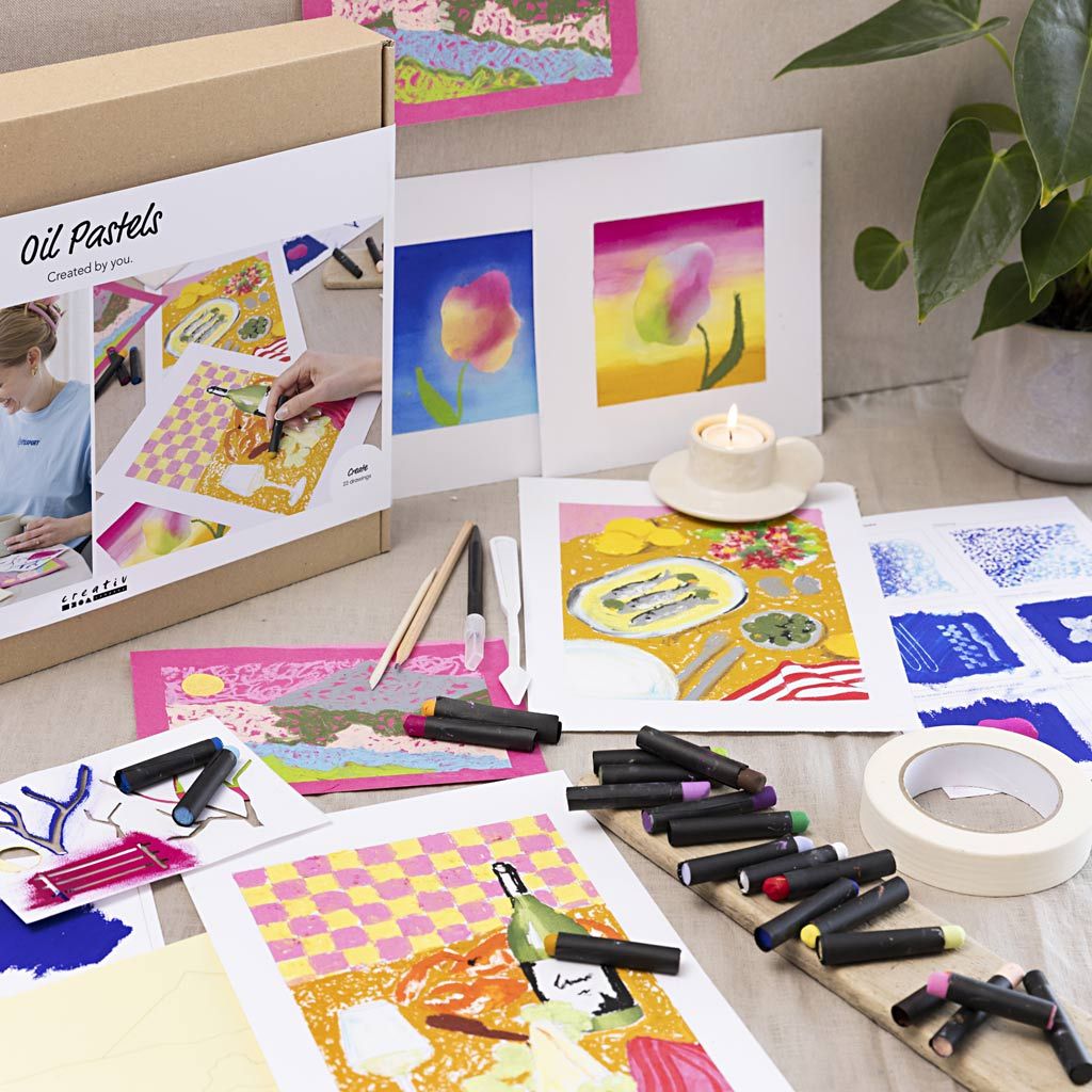 Starter Craft Kit Oil Pastels