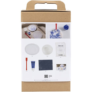 Craft Kit Resin Casting - Round Tray with Marbling