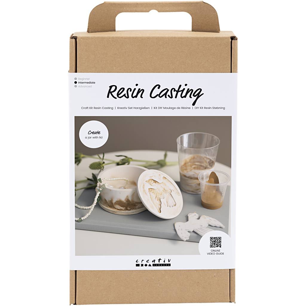 Craft Kit Resin Casting - Jar with Lid