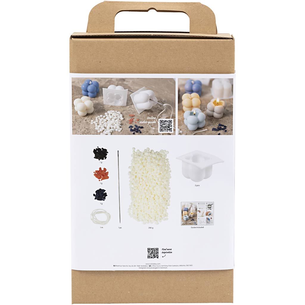 Craft Kit Candle Making - Bubble Soy Candle