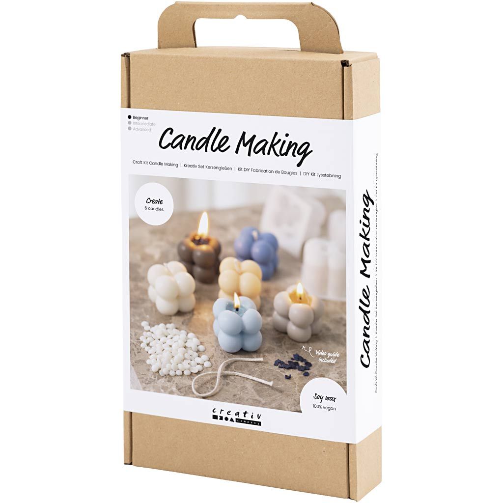 Craft Kit Candle Making - Bubble Soy Candle