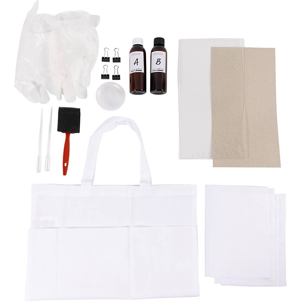 Craft Kit Cyanotype - Textile