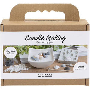 Mini Craft Kit Candle Making - Seashells