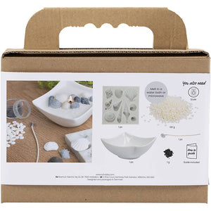 Mini Craft Kit Candle Making - Seashells