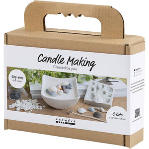 Mini Craft Kit Candle Making - Seashells