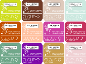 Cloud 9 Matt Blending Ink Pad Complete Collection - Release 2 (12 colours)
