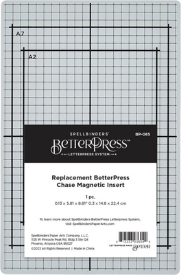 Spellbinders Replacement BetterPress Chase Magnetic Insert