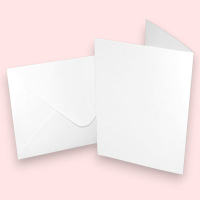 Lisa Horton Crafts Cards & Envelopes C6 White 250GSM 50 Pack