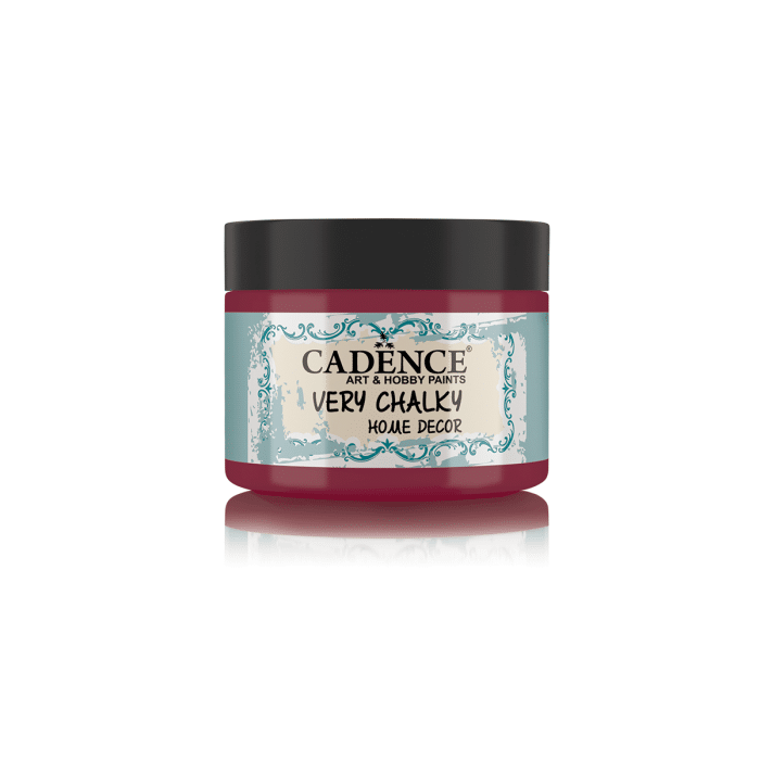 Cadence Very Chalky Home Decor Paint, Ultra Matt Acrylic – Bordeaux 150ml