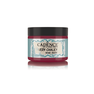 Cadence Very Chalky Home Decor Paint, Ultra Matt Acrylic – Bordeaux 150ml