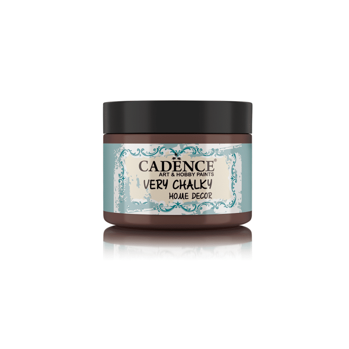 Cadence Very Chalky Home Decor Paint, Ultra Matt Acrylic – Brown 150ml