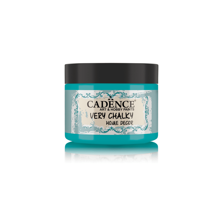 Cadence Very Chalky Home Decor Paint, Ultra Matt Acrylic – Turquoise 150ml