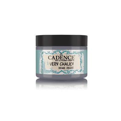Cadence Very Chalky Home Decor Paint, Ultra Matt Acrylic – Grey Brown 150ml