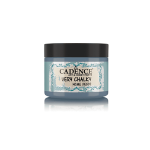 Cadence Very Chalky Home Decor Paint, Ultra Matt Acrylic – Napoleon Blue 150ml