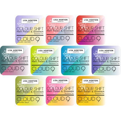 Cloud 9 Matt Blending Colour Shift Ink Pad Complete Collection