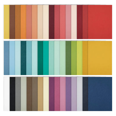 Spellbinders The Full 48 ColorWheel Cardstock Pack A4 - 1 of Each