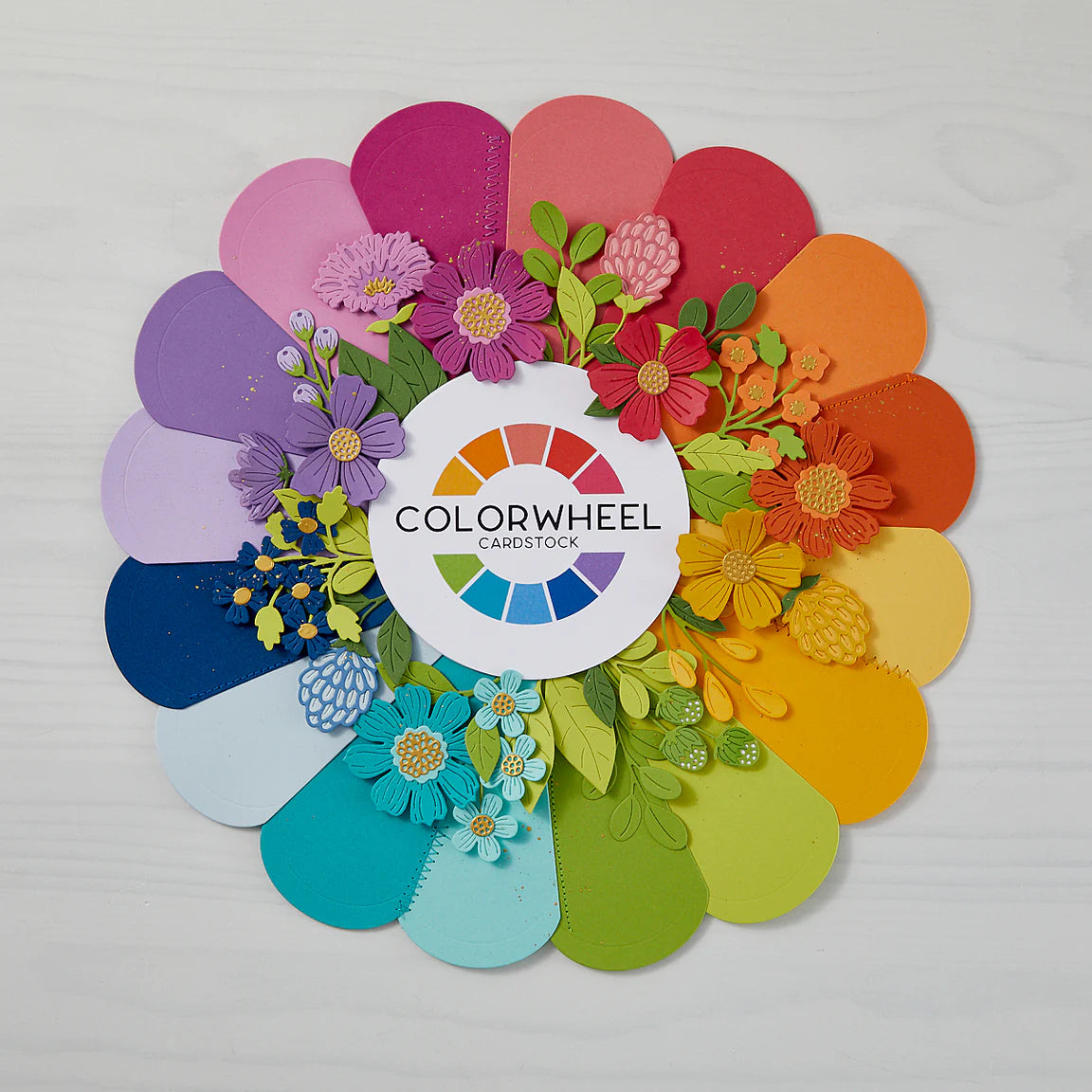 Spellbinders The Full 48 ColorWheel Cardstock Pack A4 - 1 of Each