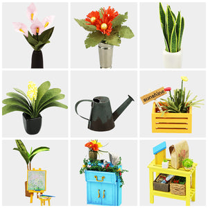 Rolife Cathy’s Flower House - DIY Miniature Dollhouse - DG104