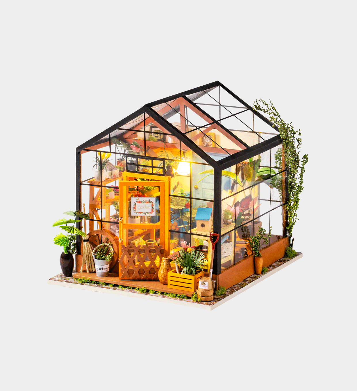 Rolife Cathy’s Flower House - DIY Miniature Dollhouse - DG104
