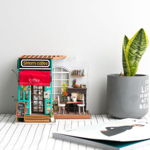 Rolife Simon’s Coffee - DIY Miniature Dollhouse - DG109