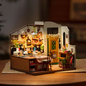 Rolife Cozy Kitchen - DIY Miniature House Kit - DG159