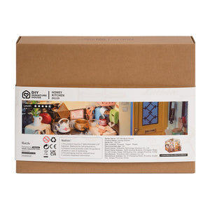 Rolife Cozy Kitchen - DIY Miniature House Kit - DG159