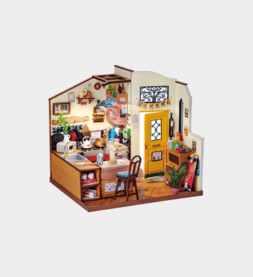 Rolife Cozy Kitchen - DIY Miniature House Kit - DG159