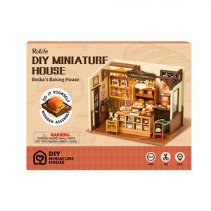 Rolife Becka’s Baking House - DIY Miniature House Kit - DG161