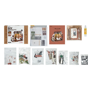 Rolife Slow Life Café - DIY Miniature House Kit - DG162