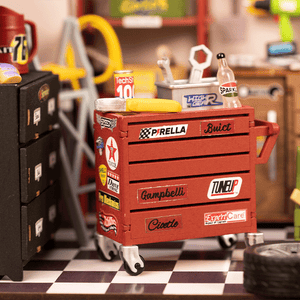 Rolife Garage Workshop - DIY Miniature House Kit - DG165