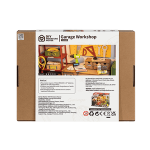 Rolife Garage Workshop - DIY Miniature House Kit - DG165