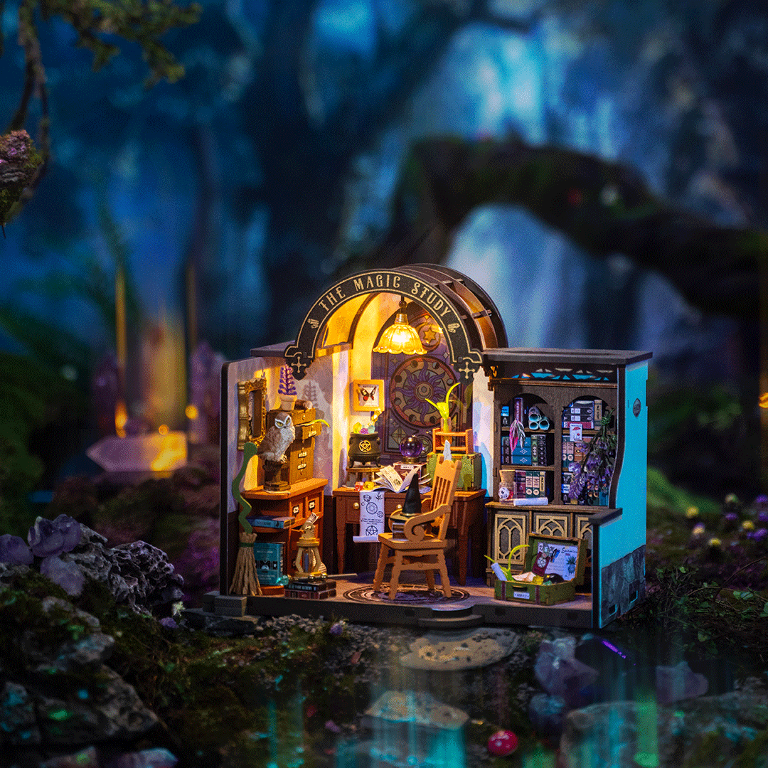 Rolife The Magic Study - DIY Miniature House - DG166