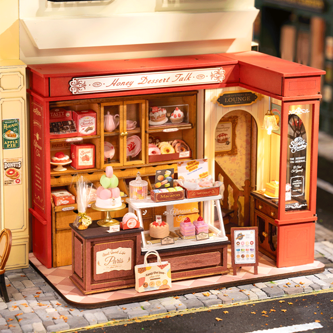 Rolife Honey Dessert Talk - DIY Miniature House - DG168