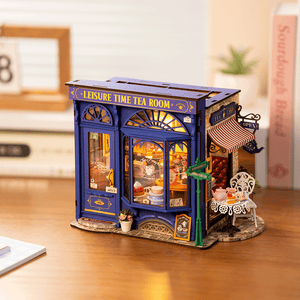Rolife Leisure Time Tea Room - DIY Miniature House - DG171
