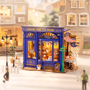 Rolife Leisure Time Tea Room - DIY Miniature House - DG171