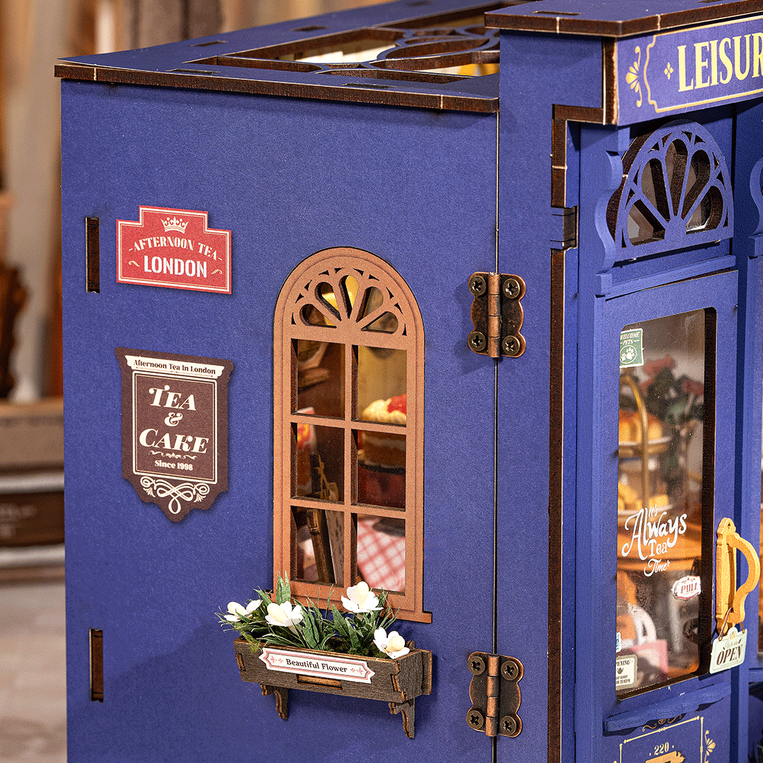 Rolife Leisure Time Tea Room - DIY Miniature House - DG171