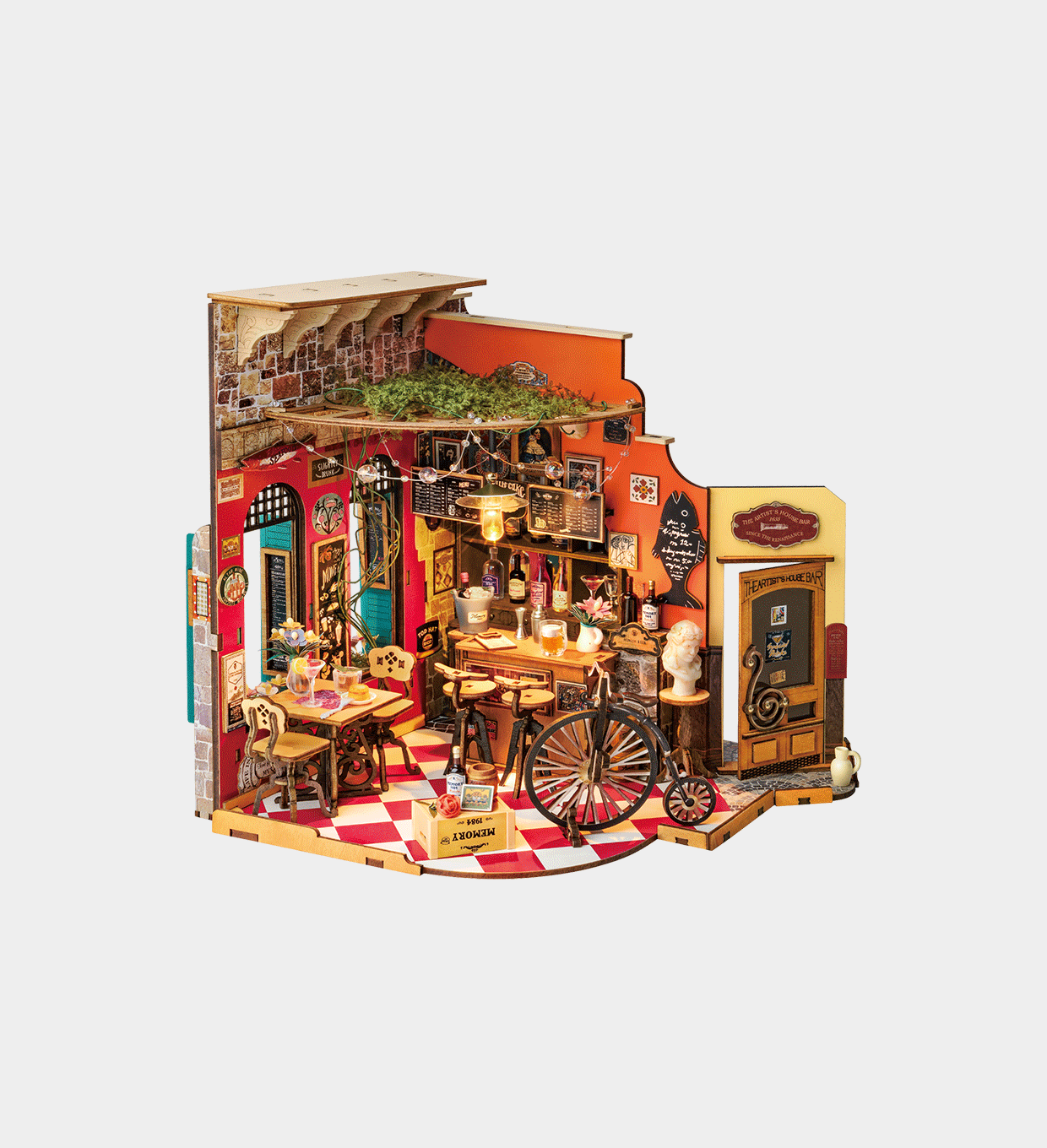 Rolife Cheers Bar & Dining - DIY Miniature House - DG173