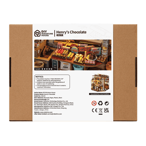 Rolife Henry’s Chocolate - DIY Miniature Dollhouse - DG174