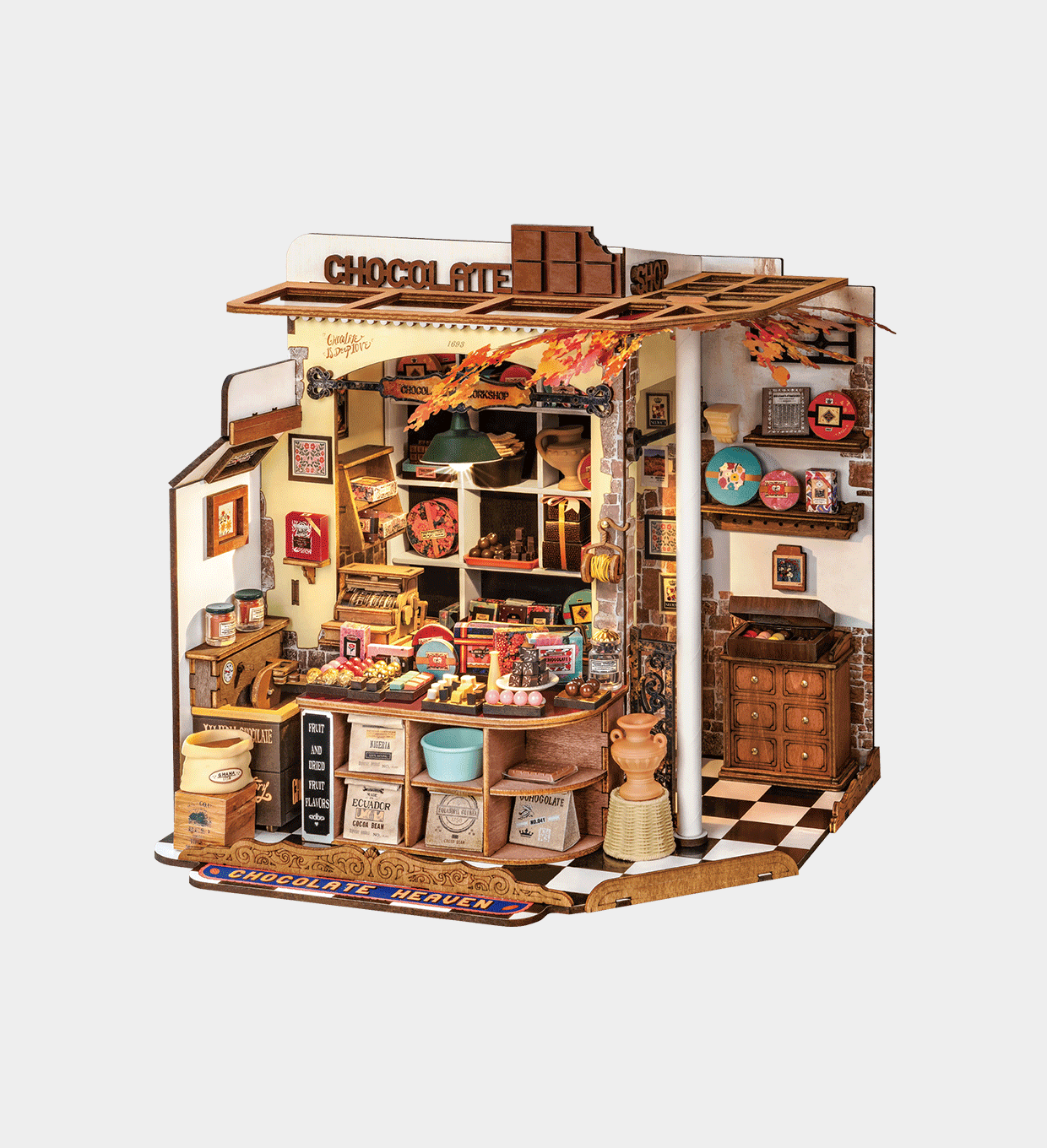 Rolife Henry’s Chocolate - DIY Miniature Dollhouse - DG174