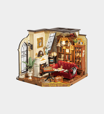 Rolife Catherine’s Living Room - DIY Miniature House - DG175