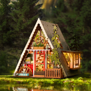 Rolife A-Frame Cabin - DIY Miniature House - DG181