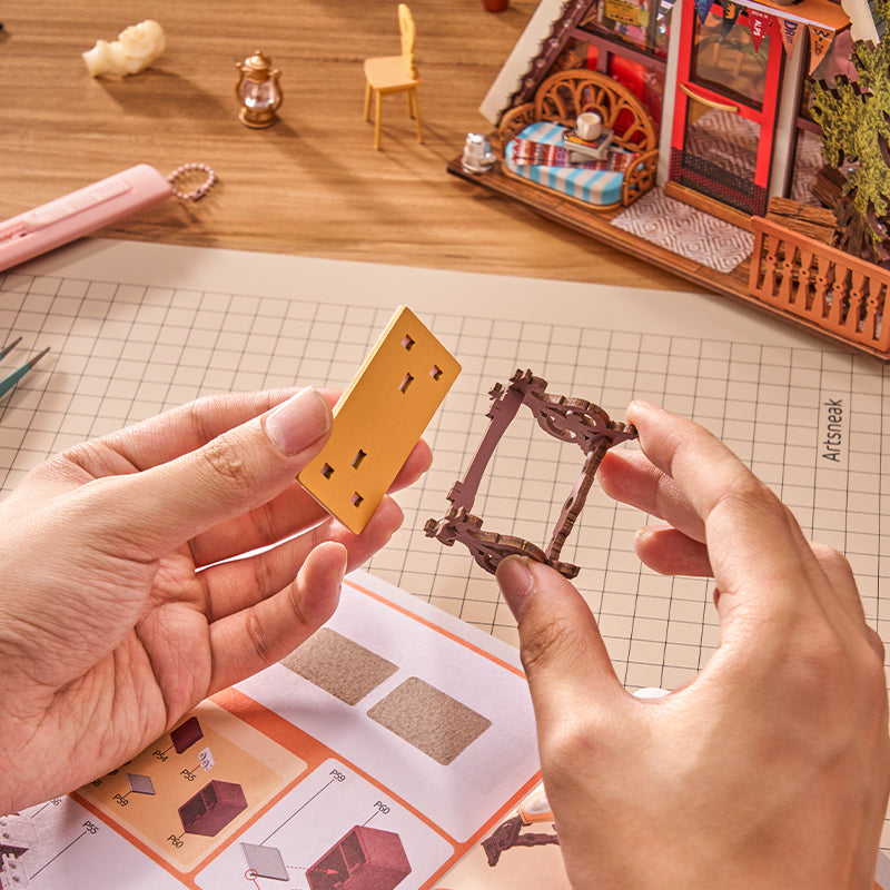 Rolife A-Frame Cabin - DIY Miniature House - DG181