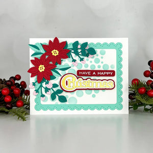 Spellbinders Lots of Circles Stencils from the All About Christmas Collection by Lisa Horton