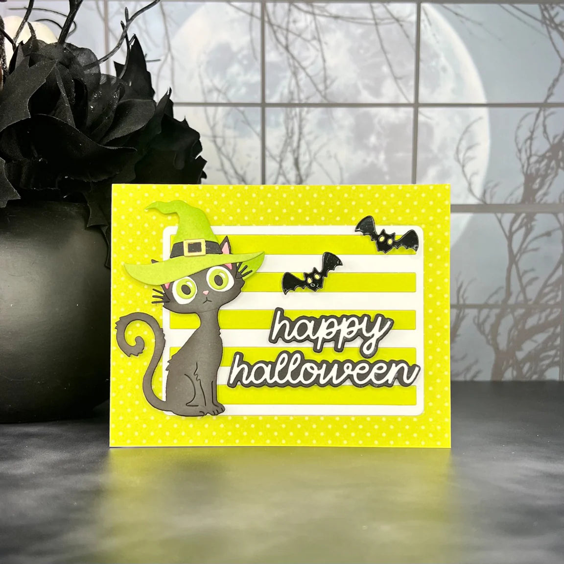 Spellbinders Lots of Stripes Etched Dies from the All About Christmas Collection by Lisa Horton
