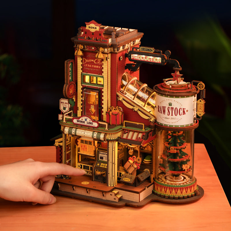 ROKR Dream Gift Factory Wooden Music Box - EAB01