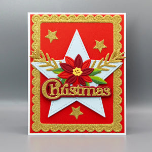 Spellbinders Essential Stars Etched Dies from the All About Christmas Collection by Lisa Horton