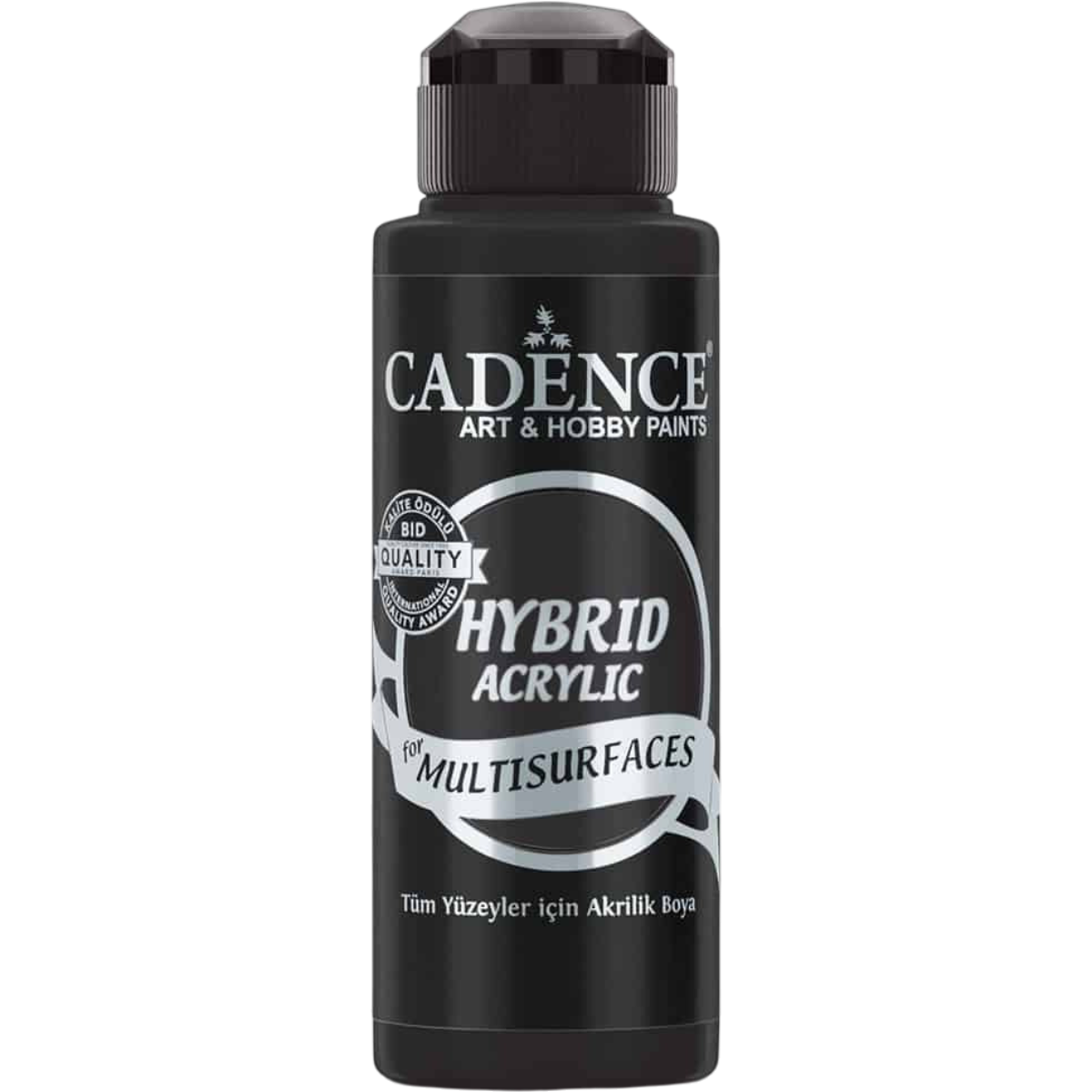 Cadence Hybrid Acrylic Multi-Surface Paint - Black 70ml